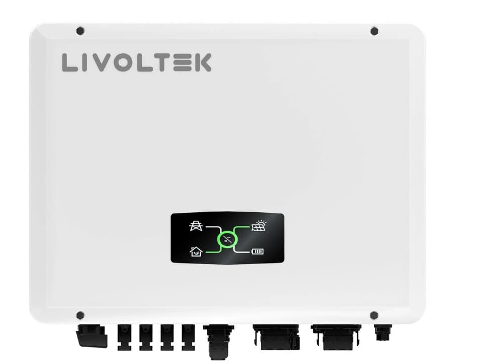 Livoltek 3phase HyBrid inverter, 5KW, 2MMPT, lP65 HP3-5KD1